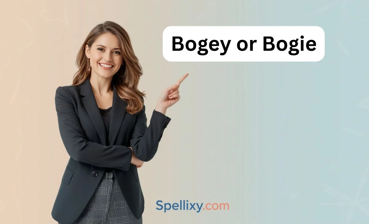 Bogey or Bogie