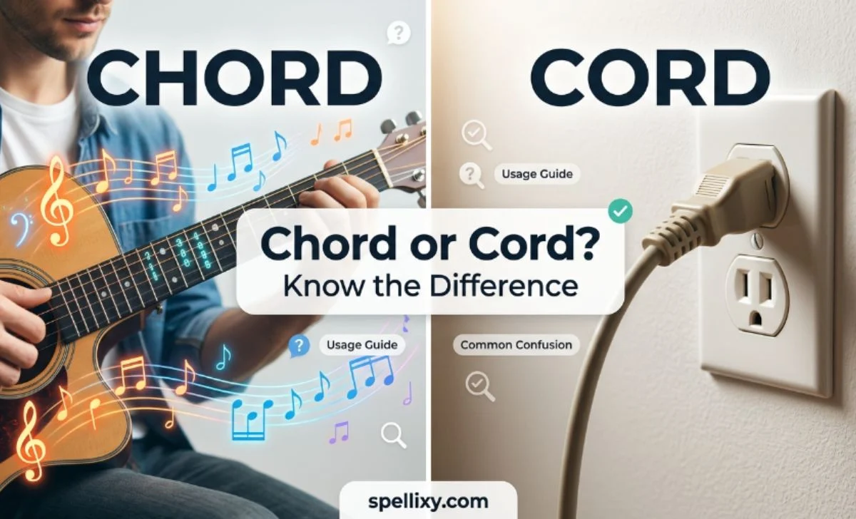 Chord or Cord