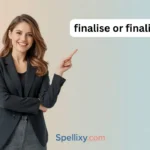 finalise or finalize