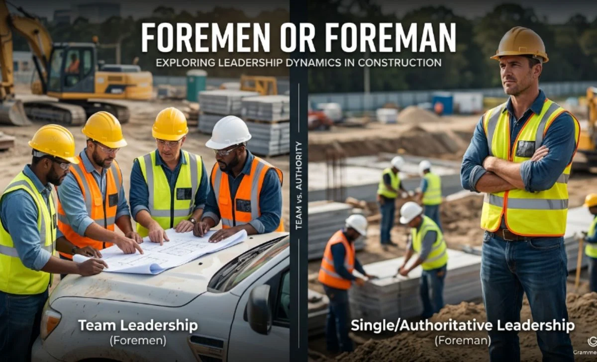 foremen or foreman