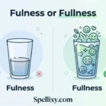 fulness or fullness