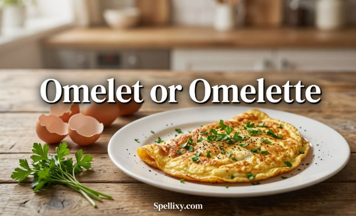 Omelet or Omelette
