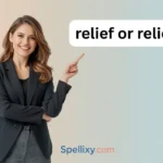 relief or relieve