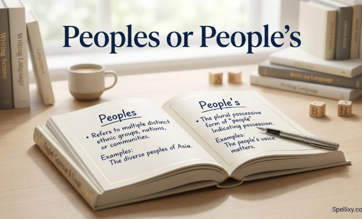 Peoples or People’s