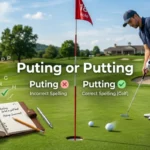 Puting or Putting