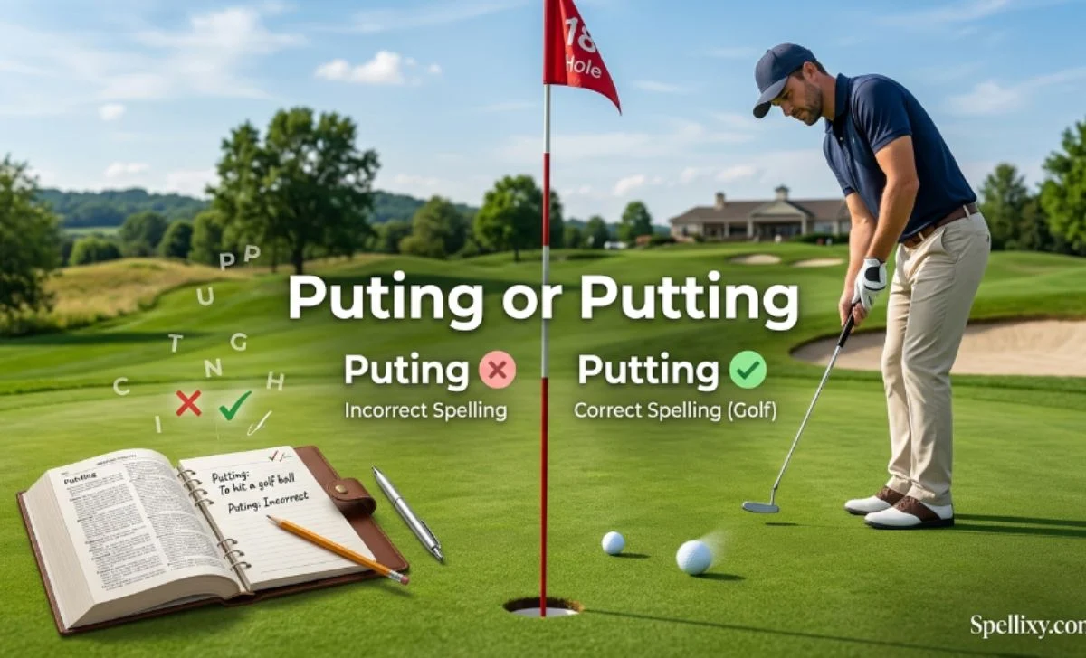 Puting or Putting