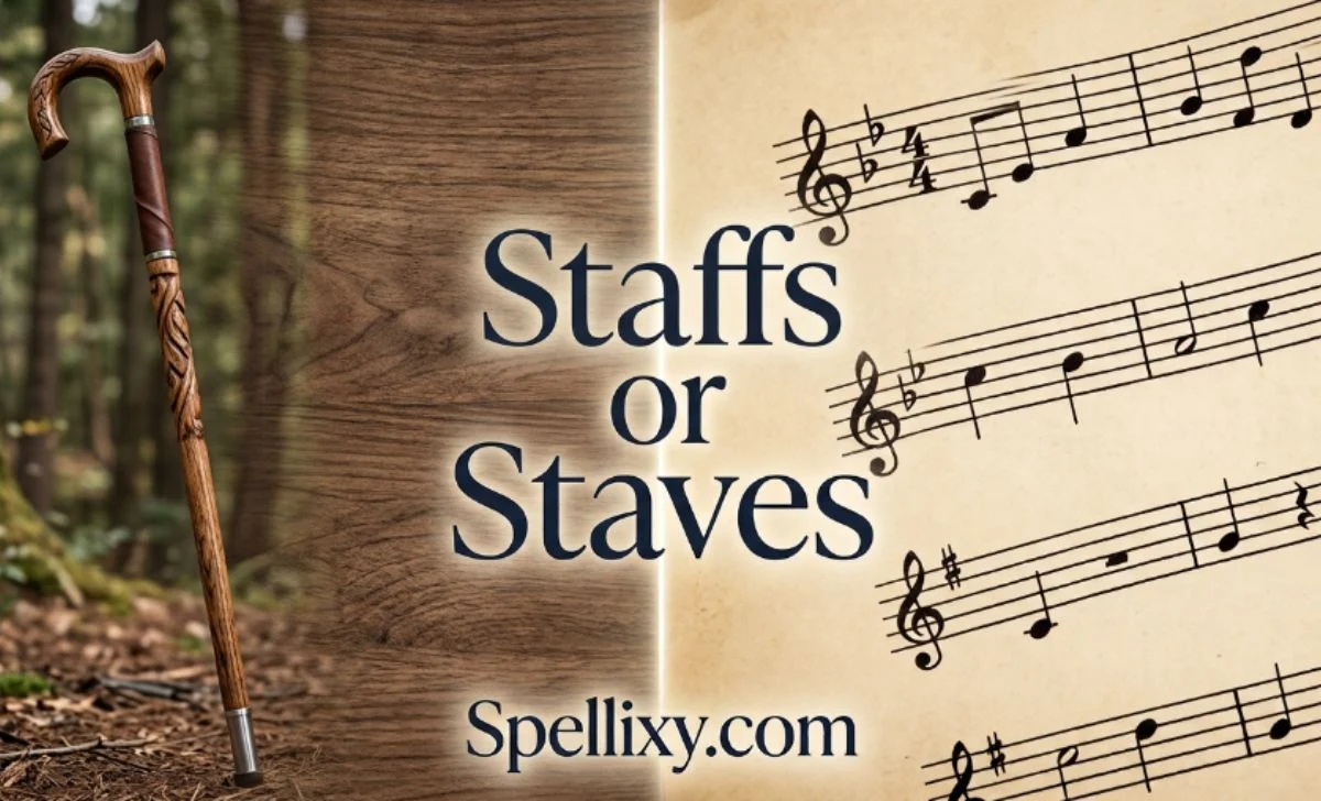 staffs or staves