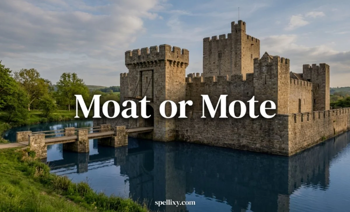 moat or mote