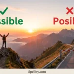 posible or possible