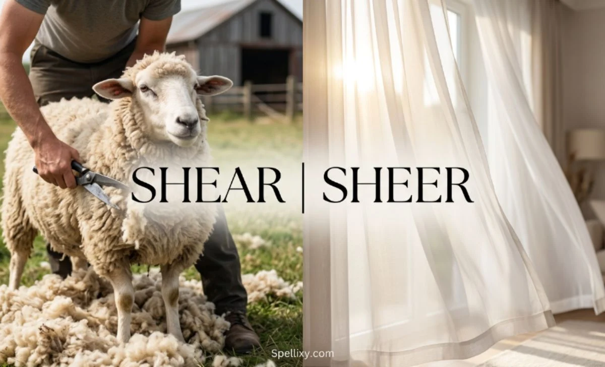 shear or sheer