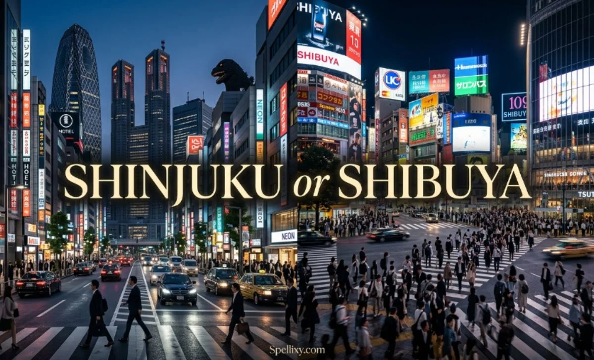 Shinjuku or Shibuya