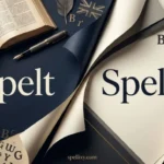spelt or spelled
