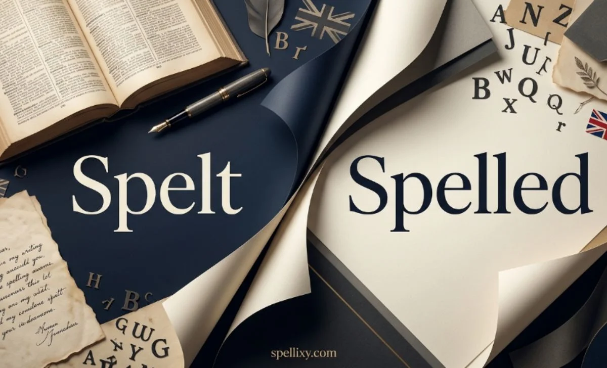spelt or spelled