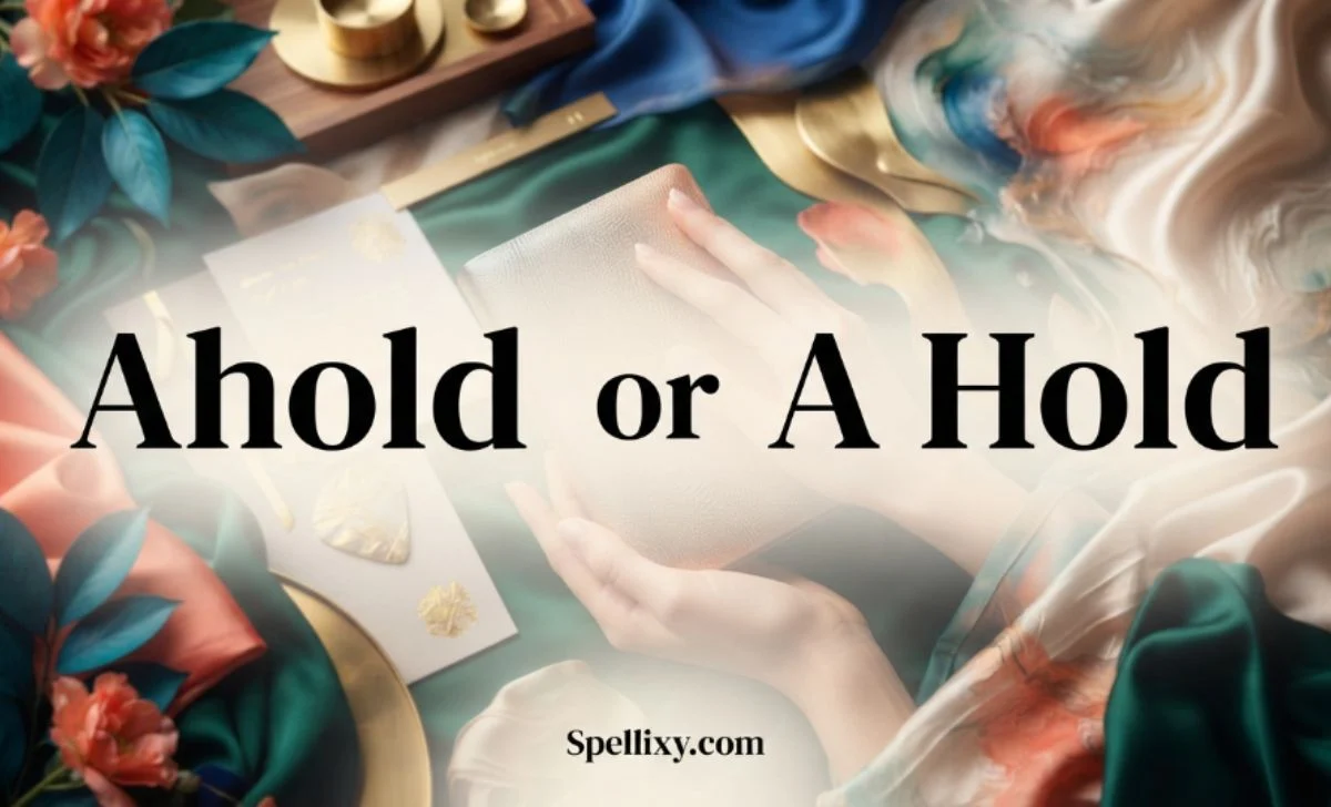 ahold or a hold