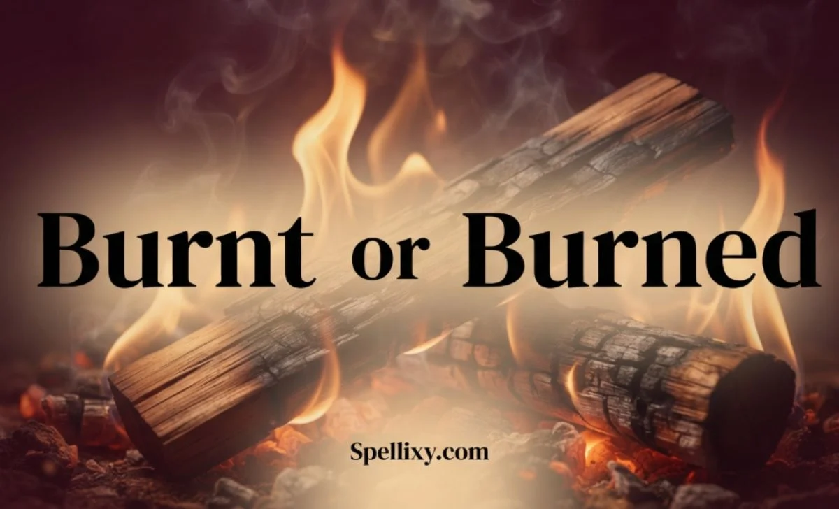 Burnt or Burned
