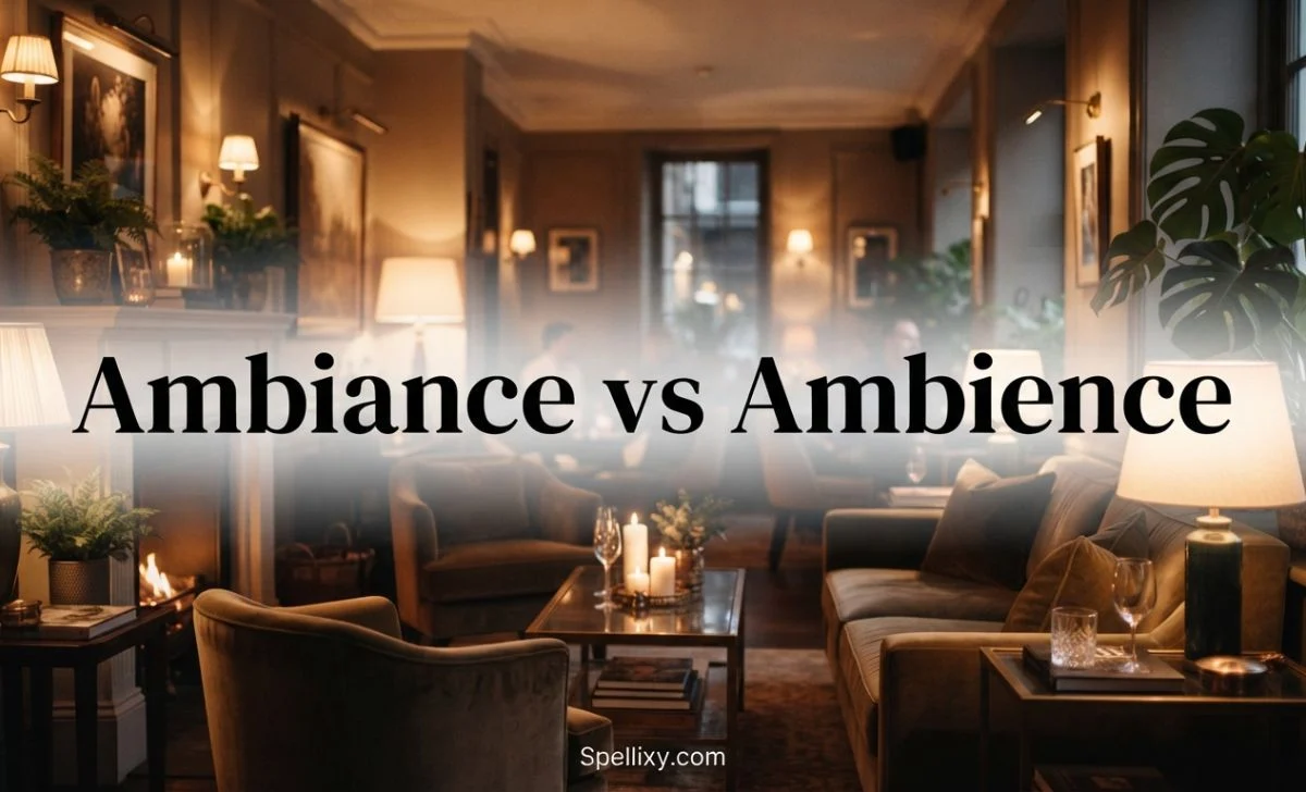 ambiance vs ambience