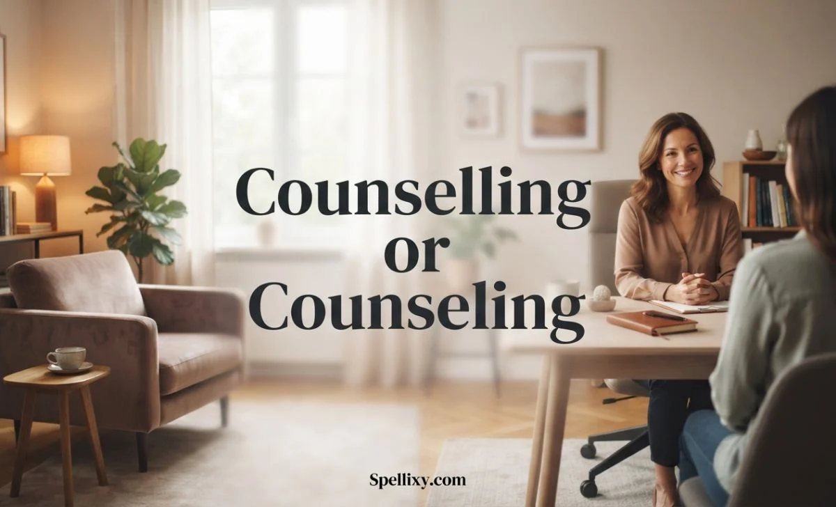 counselling or counseling