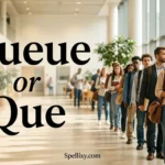queue or que