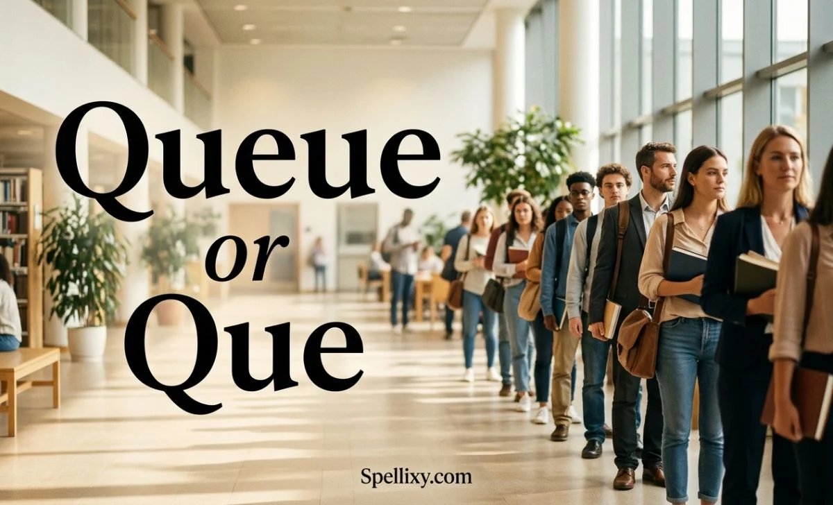 queue or que