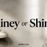 shiney or shiny