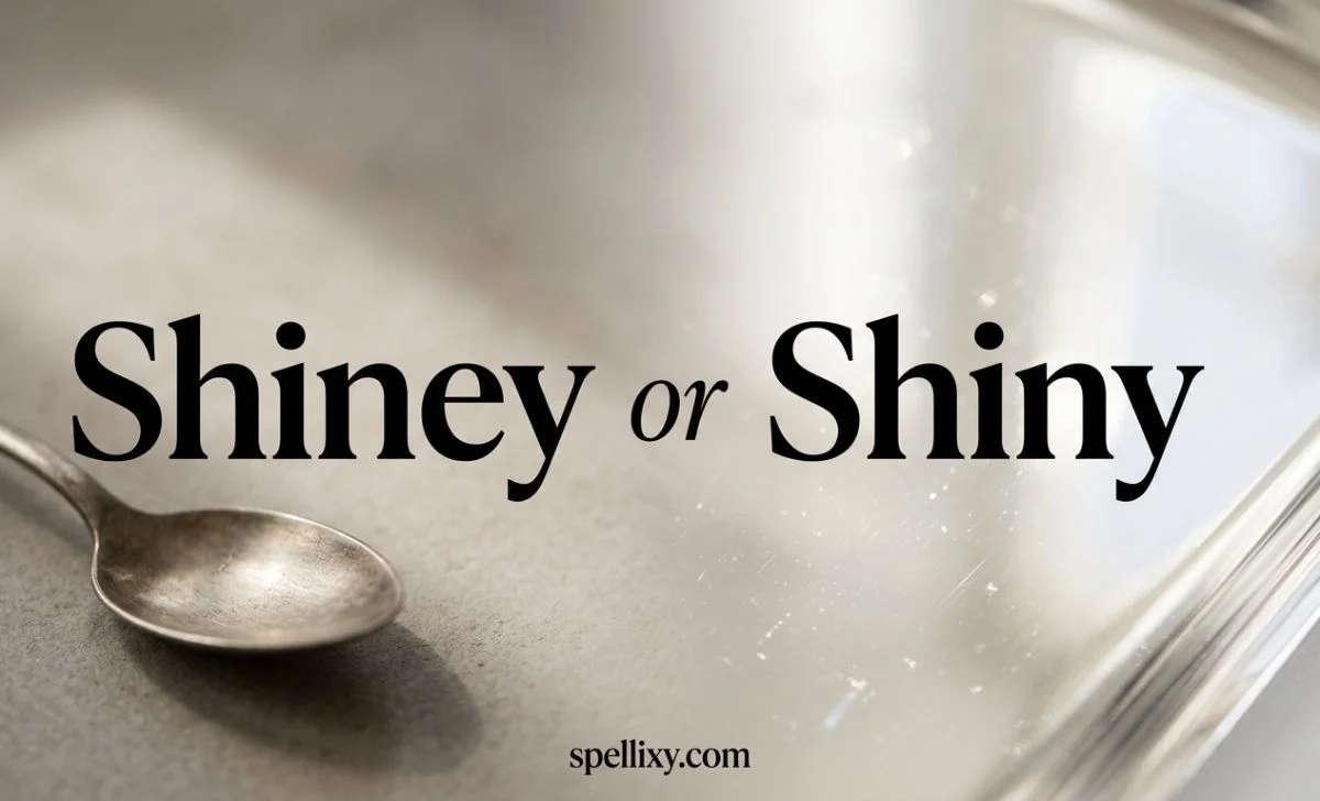 shiney or shiny
