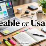 Useable or Usable